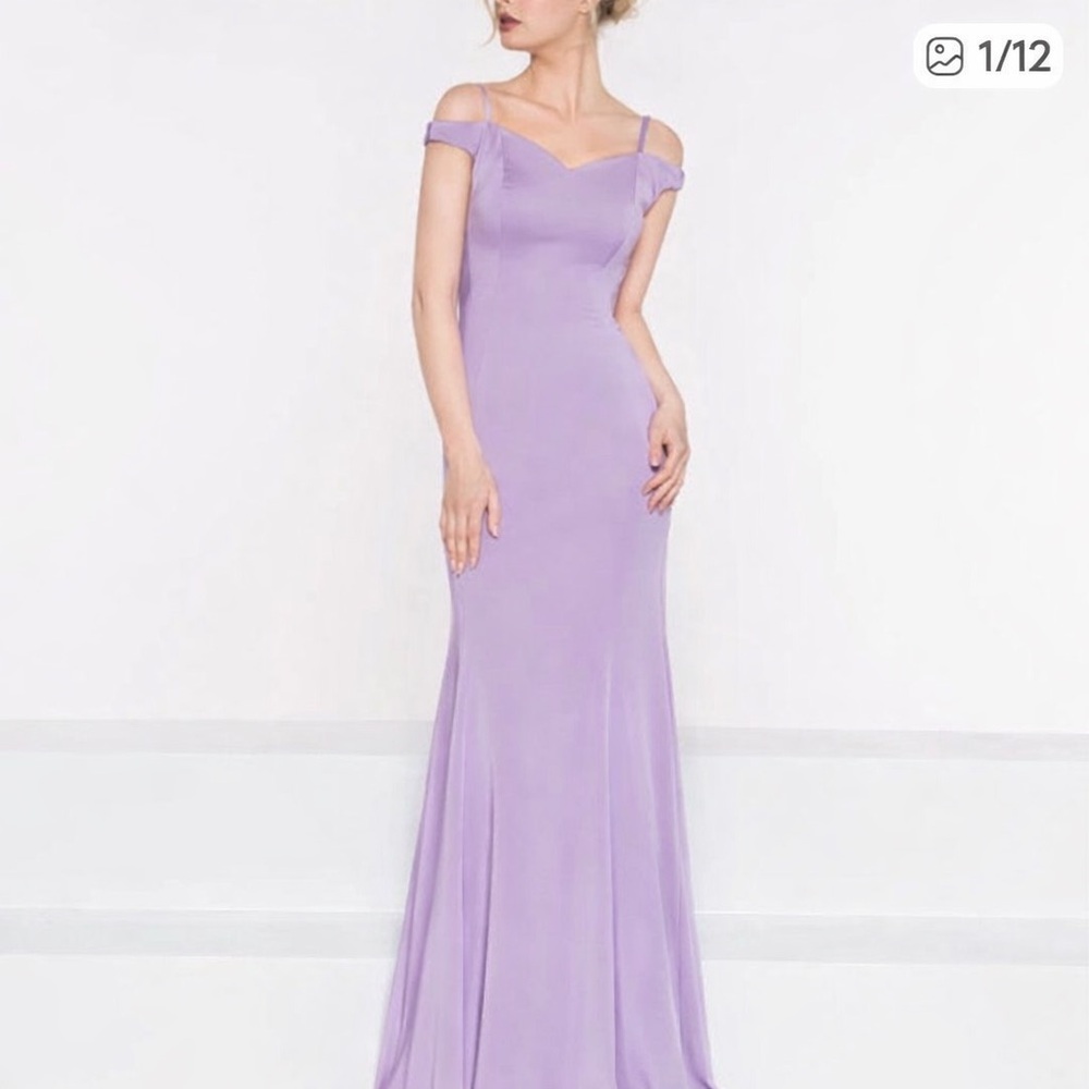 NWT Elegant Lavender Gown, sz 12